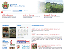 Tablet Screenshot of corvera.es